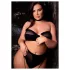 Le Désir Plus Size - 3-Piece Lingerie Set - Black (XL-4XL)