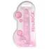 REALROCK - Lifelike Transparent Dildo - Pink (19cm)