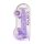 REALROCK - Lifelike Transparent Dildo - Purple (22cm)
