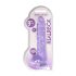 REALROCK - Lifelike Transparent Dildo - Purple (22cm)