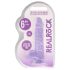 REALROCK - Lifelike Transparent Dildo - Purple (15cm)