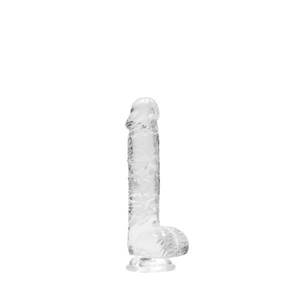 REALROCK - 15cm Crystal-Clear Lifelike Dildo