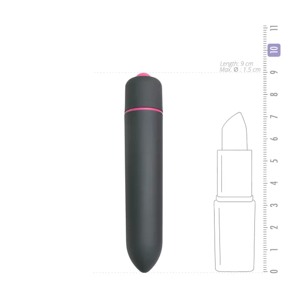 Easytoys Bullet - Waterproof Black Vibe