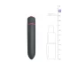 Easytoys Bullet - Waterproof Black Vibe