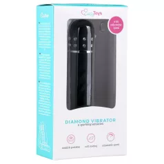 Easytoys Diamond Twirled - Twisted Rod Vibrator (Black)