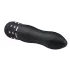 Easytoys Diamond Curved - Mini Black Wand Vibrator
