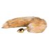 EasyToys Fox Tail No.1 - Metal Anal Plug with Red-Gold Fox Tail