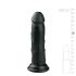 Easytoys - Realistic Suction Cup Dildo (15.5cm) - Black