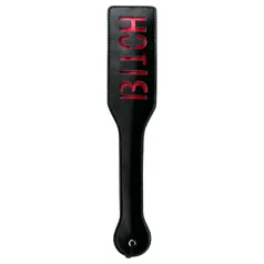 Easytoys Leather Paddle - Black Edition