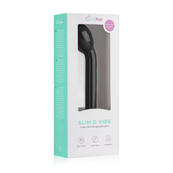 Easytoys Slim - Black G-Spot Vibrator