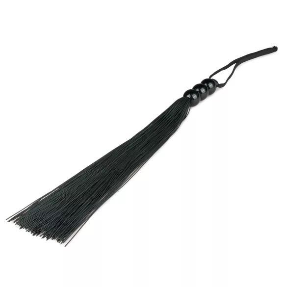 Easytoys Silicone Whip - Black Silicone Flogger