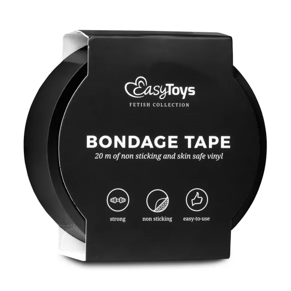 Easytoys - Black Bondage Tape (20m)