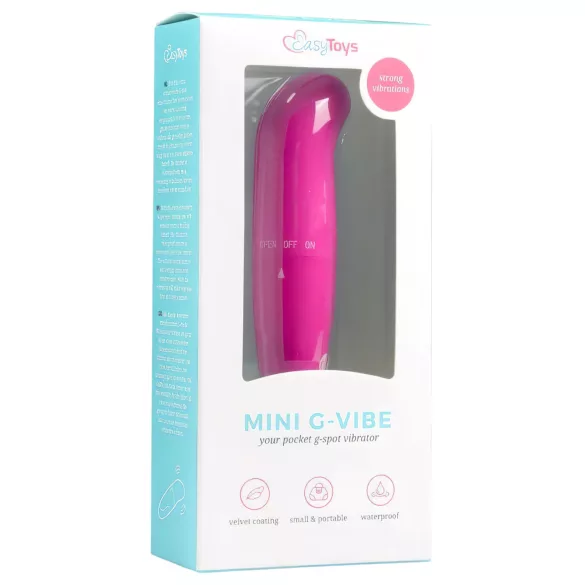 EasyToys Mini G-Vibe - Pink G-Spot Vibrator