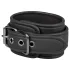 Easytoys - Black Faux Leather Handcuffs