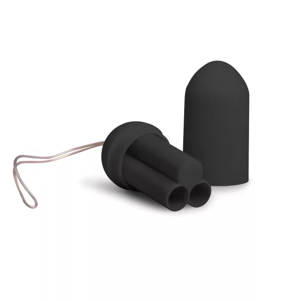 EasyToys - Wearable Remote-Controlled Vibrating Egg (Black)