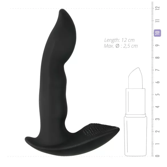 Easytoys Dynamic Duke - prostate vibrator (black)
