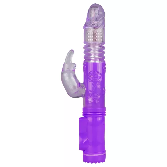 Easytoys Bunny - Thrusting & Rotating Vibrator (Purple)