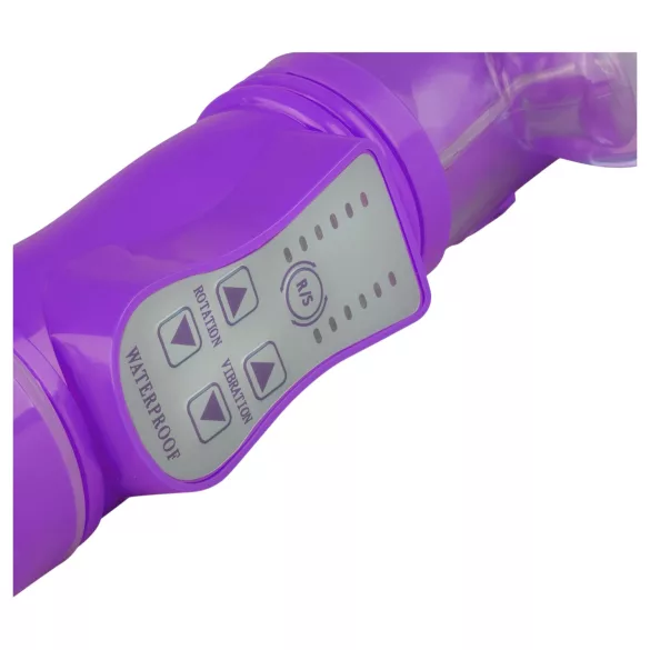 Easytoys Bunny - Thrusting & Rotating Vibrator (Purple)