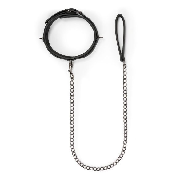 Easytoys - Fetish Collar and Leash Set (Black)