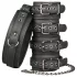 Easytoys - Black Collar, Wrist & Ankle Restraint Set