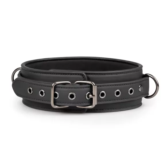 Easytoys - Black Collar, Wrist & Ankle Restraint Set