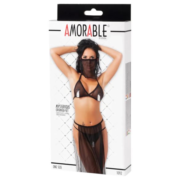 Amorable - Belly Dance Costume - Black - S-L