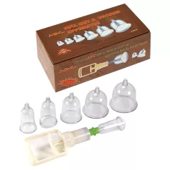 Rimba Cupping - 6-Piece Suction Pump Set