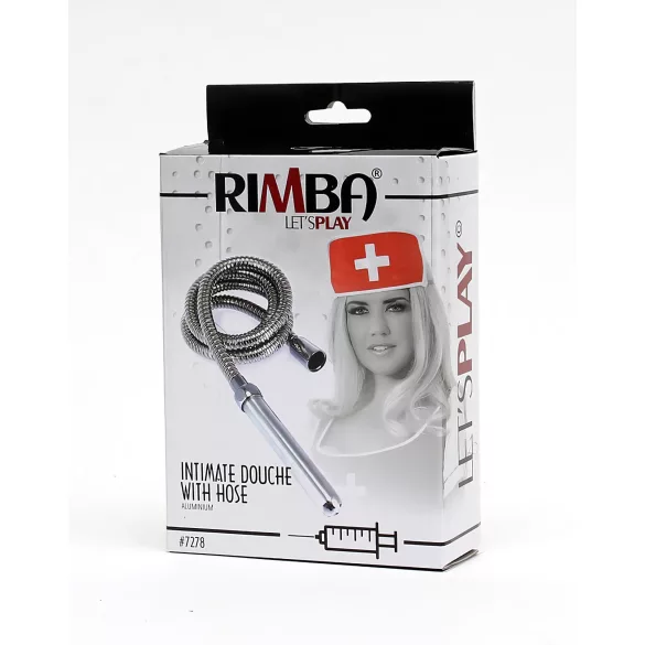 Rimba - Silver Aluminum Intimate Shower Head with Hose