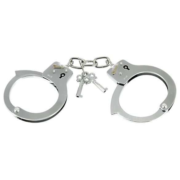 Rimba Metal Police - Silver Metal Handcuffs