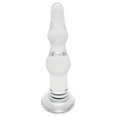 Rimba Dolly - Transparent Wavy Glass Anal Dildo