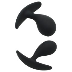 Rimba Copenhagen - Black Anal Plug Set (2 pieces)
