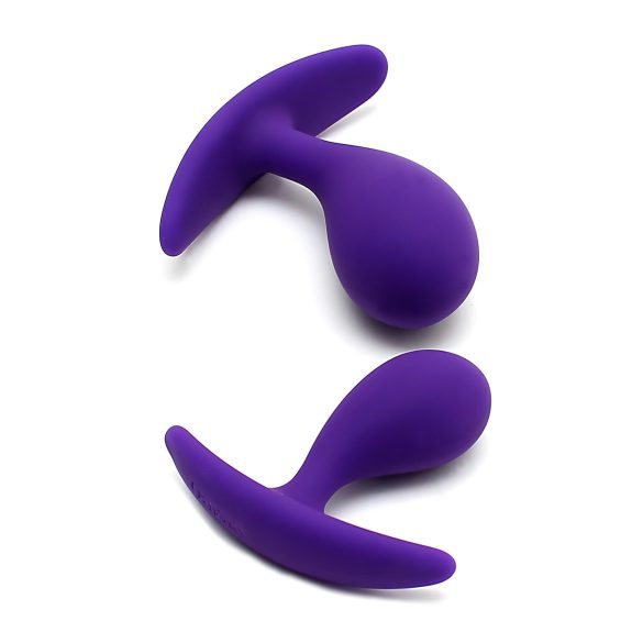 Rimba Copenhagen - Purple Anal Plug Set (2 pieces)