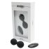 Rimba Cannes - Rechargeable Radio-Controlled Vibrating Egg (Black)