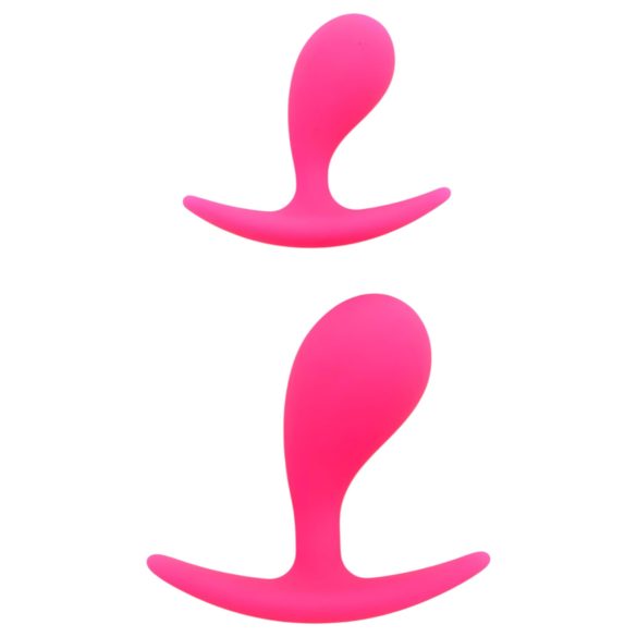 Rimba Copenhagen - Pink Anal Plug Set (2 pcs)