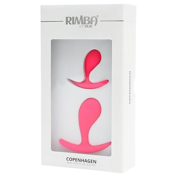 Rimba Copenhagen - Pink Anal Plug Set (2 pcs)