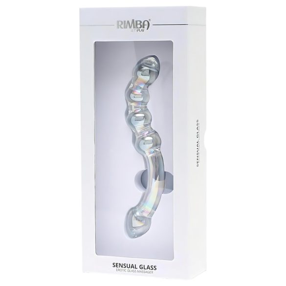 Rimba Xena - Double Glass Dildo (Clear)