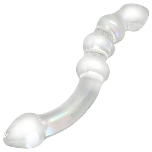 Rimba Xena - Double Glass Dildo (Clear)