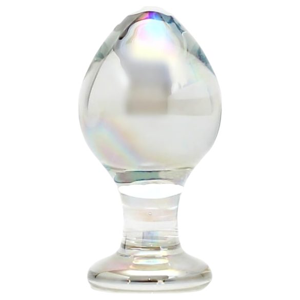Rimba Zelda - Transparent Glass Cone Anal Plug