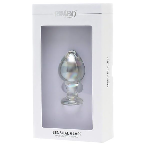 Rimba Zelda - Transparent Glass Cone Anal Plug