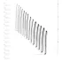 SINNER 174 – Curved Steel Dilator Set (14 Pieces)