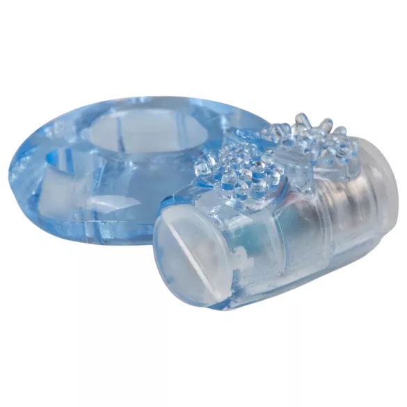Easytoys - One-Touch Vibration Ring (Blue)