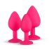 Easytoys Diamond - Pink Anal Plug Set