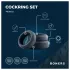 Boners - Silicone Cock Ring Set - 3 Pack (Gray)