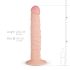 Real Fantasy Scott - Lifelike Dildo - 25cm (Natural)