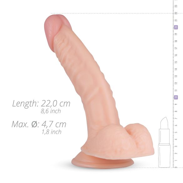 Real Fantasy Derek - Lifelike 22cm Dildo (Natural)