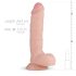Real Fantasy Glynn - 25cm Lifelike Dildo (Natural)