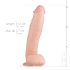 Real Fantasy Dwane - Lifelike 31cm Dildo (Natural)