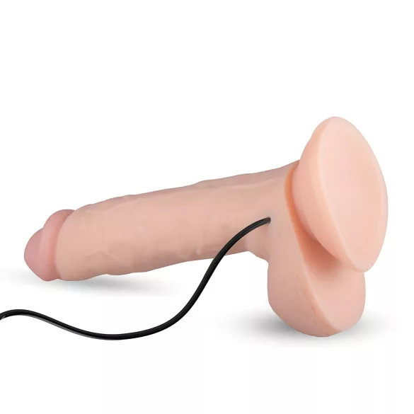 Real Fantasy Glynn - Rechargeable, Lifelike Vibrator - 25cm (Natural)