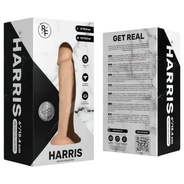 Real Fantasy Harris - Lifelike 15cm Dildo (Natural)