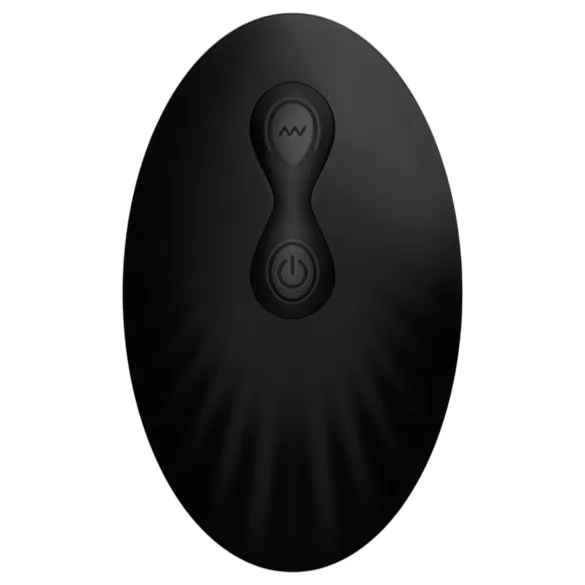 Sway No.3 - cordless, remote-controlled vibrating black knickers (S-L)